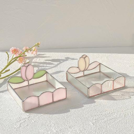 Floralia tray 차키 악세사리 트레이