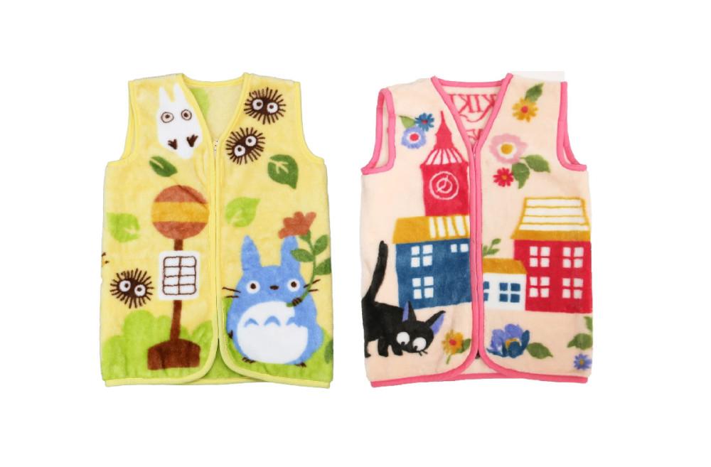 지브리 토토로 마녀배달부키키 수면조끼 겨울 성인용 L사이즈