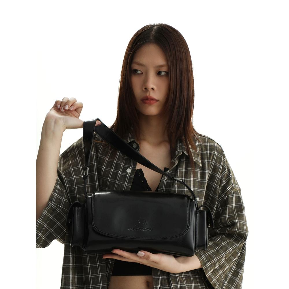 MASONPRINCE 메이슨 프린스 미니멀 사이드 포켓 토트 숄더백