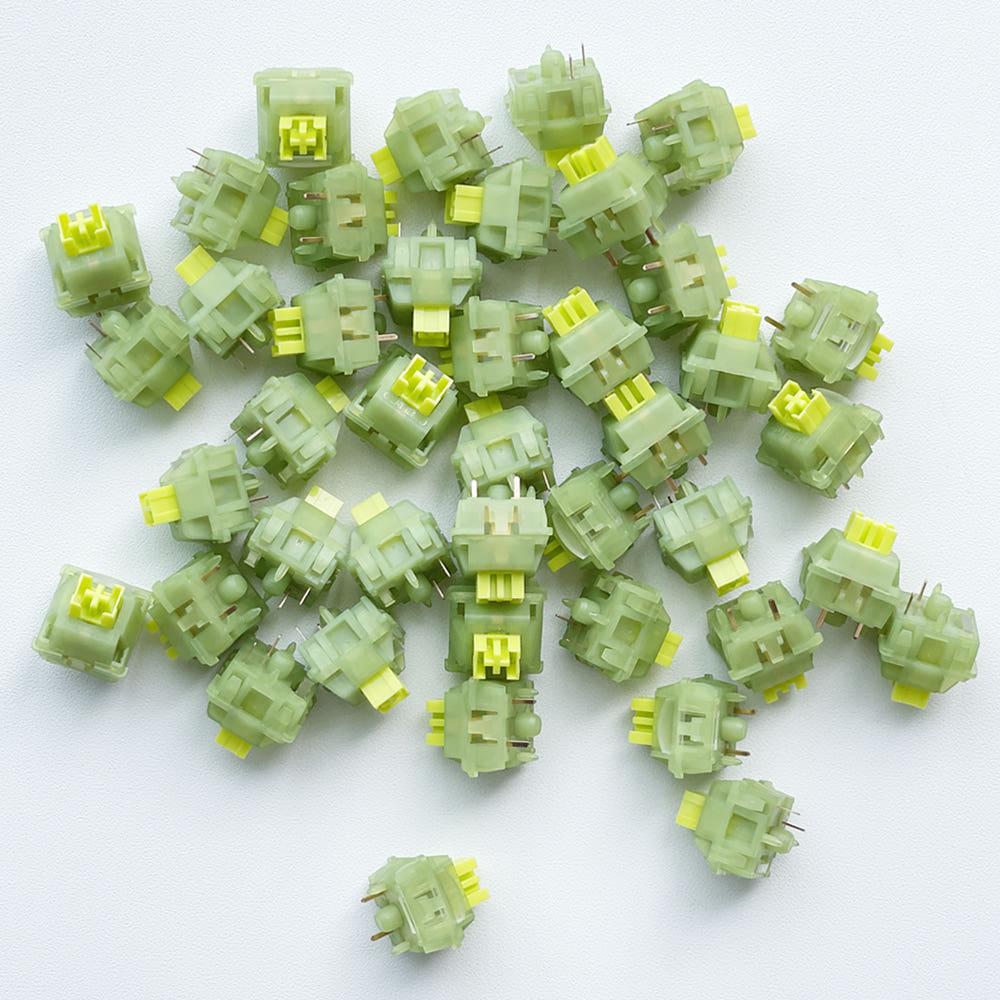 저소음 5PIN OUTEMU 오테뮤 라임 V3 공장 윤활 저소음 택타일 키보드 스위치