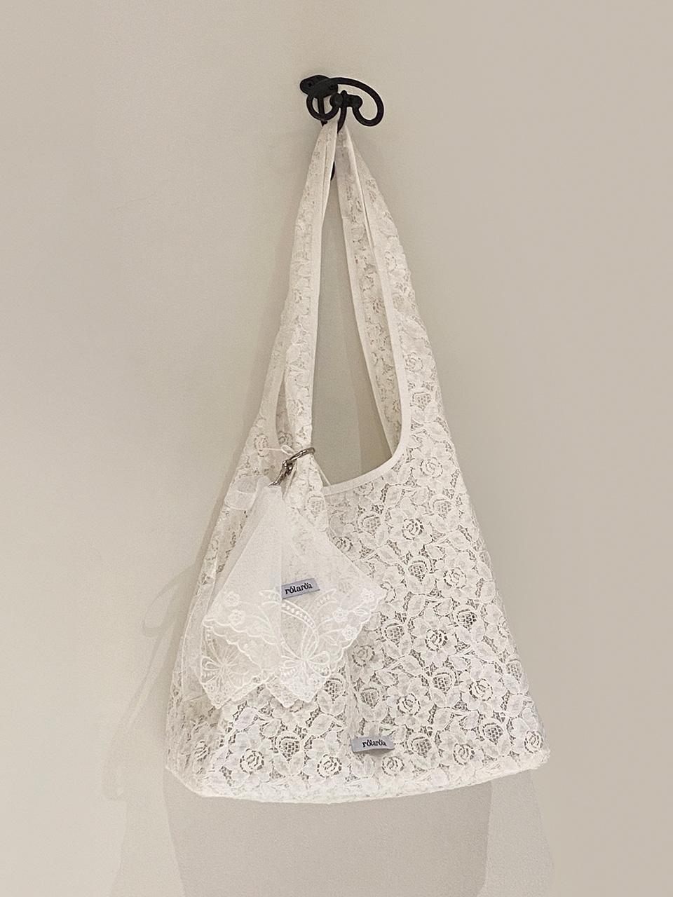 LACE BAG WHITE