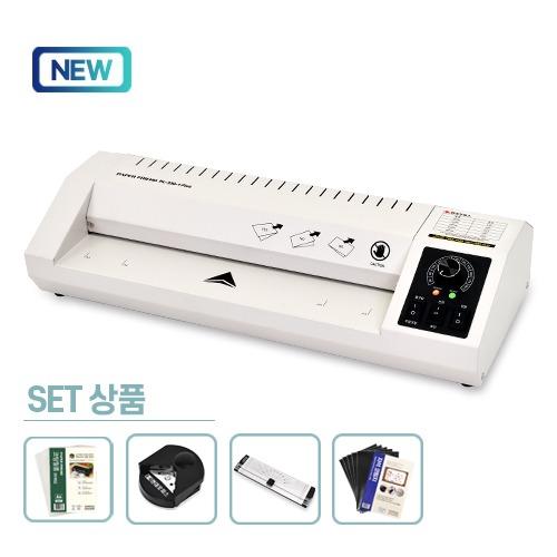 A3코팅기 PL-330-1 Plus/ 4롤러 핫롤러, 다양한 온도조절 (A4코팅지+재단기+코너라운더+자석필름)