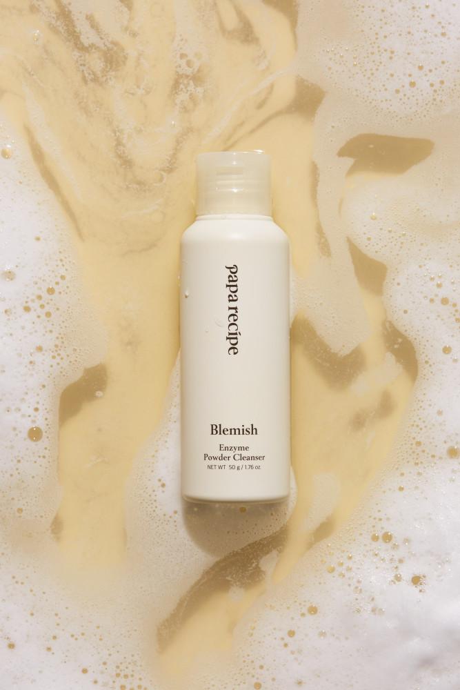 [파파레서피] 블레미쉬 효소 파우더 클렌저 50g 저자극 클렌징 효소세안제 쌀뜨물세안 각질제거 약산성클렌징 파우더워시 PHA
