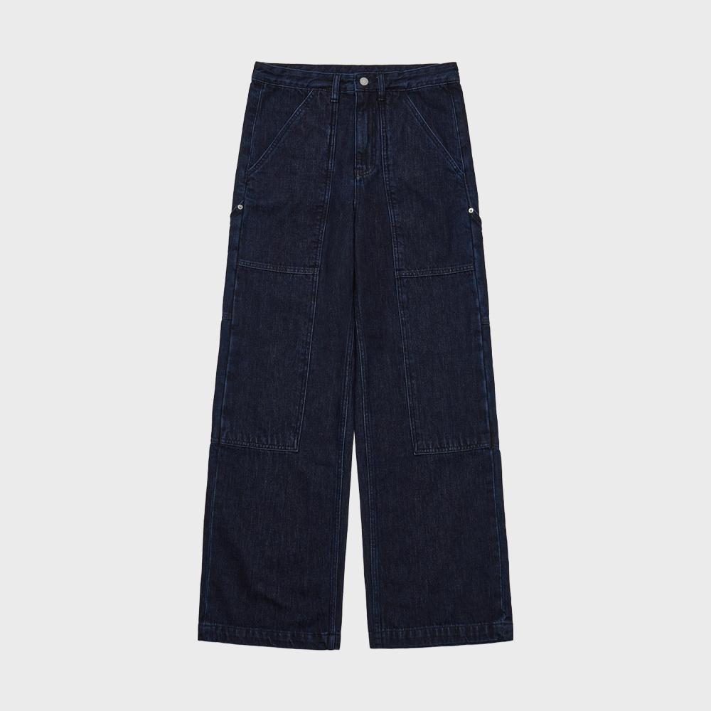 DENIM CARPENTER PANTS (DEEP BLUE)