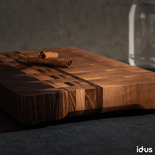 월넛 오크 프리미엄 체스 엔드그레인 도마