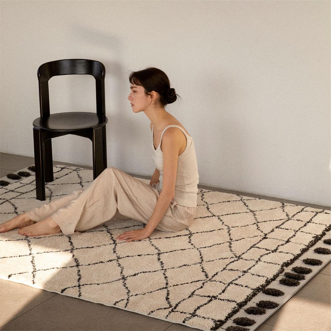 드로잉 그리드 파일 단모 러그 2sizes