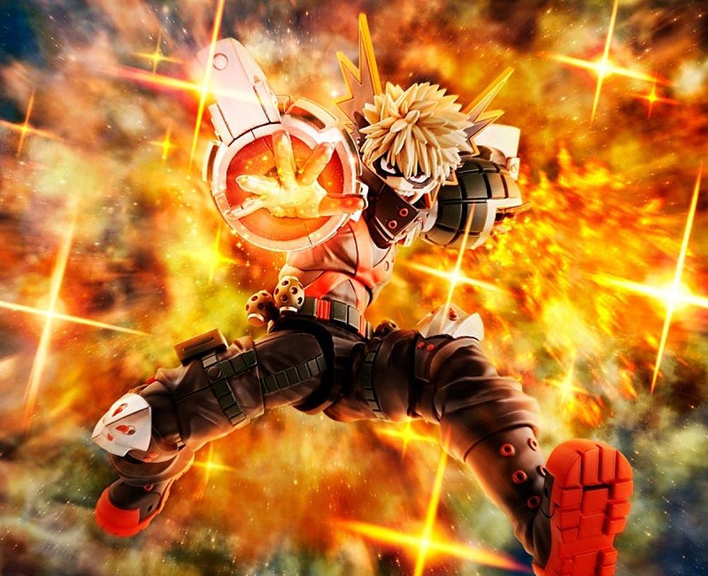 (일본내수용)SHF 바쿠고 카츠키 피규어 반다이 SHFiguarts 굿즈 히로아카 카즈키