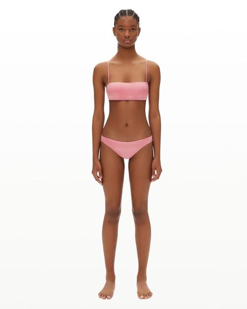 love silk bralette & brief pink set_icing