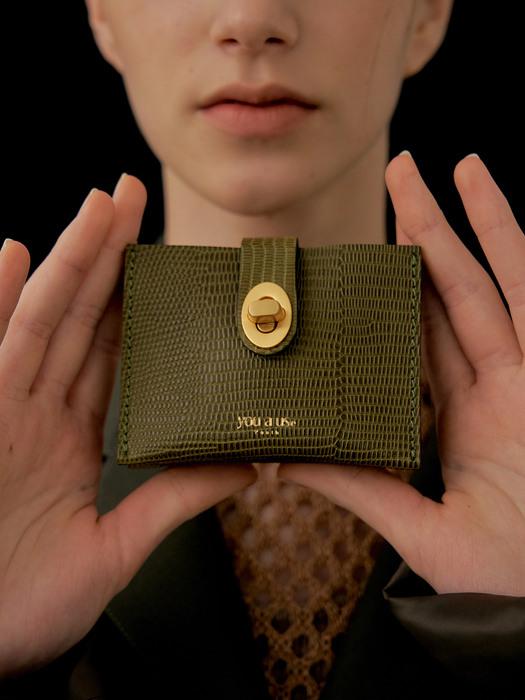 Roto wallet(Lizard khaki)