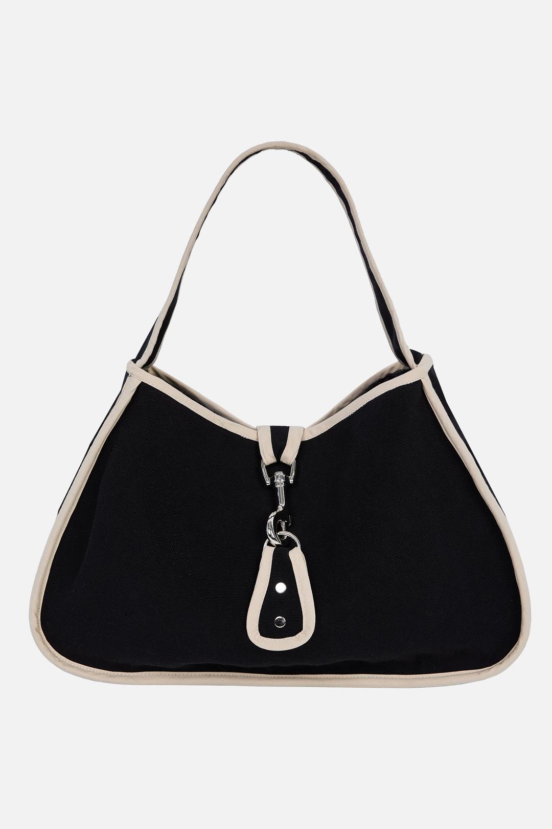 Buckle Tote Bag _ Black