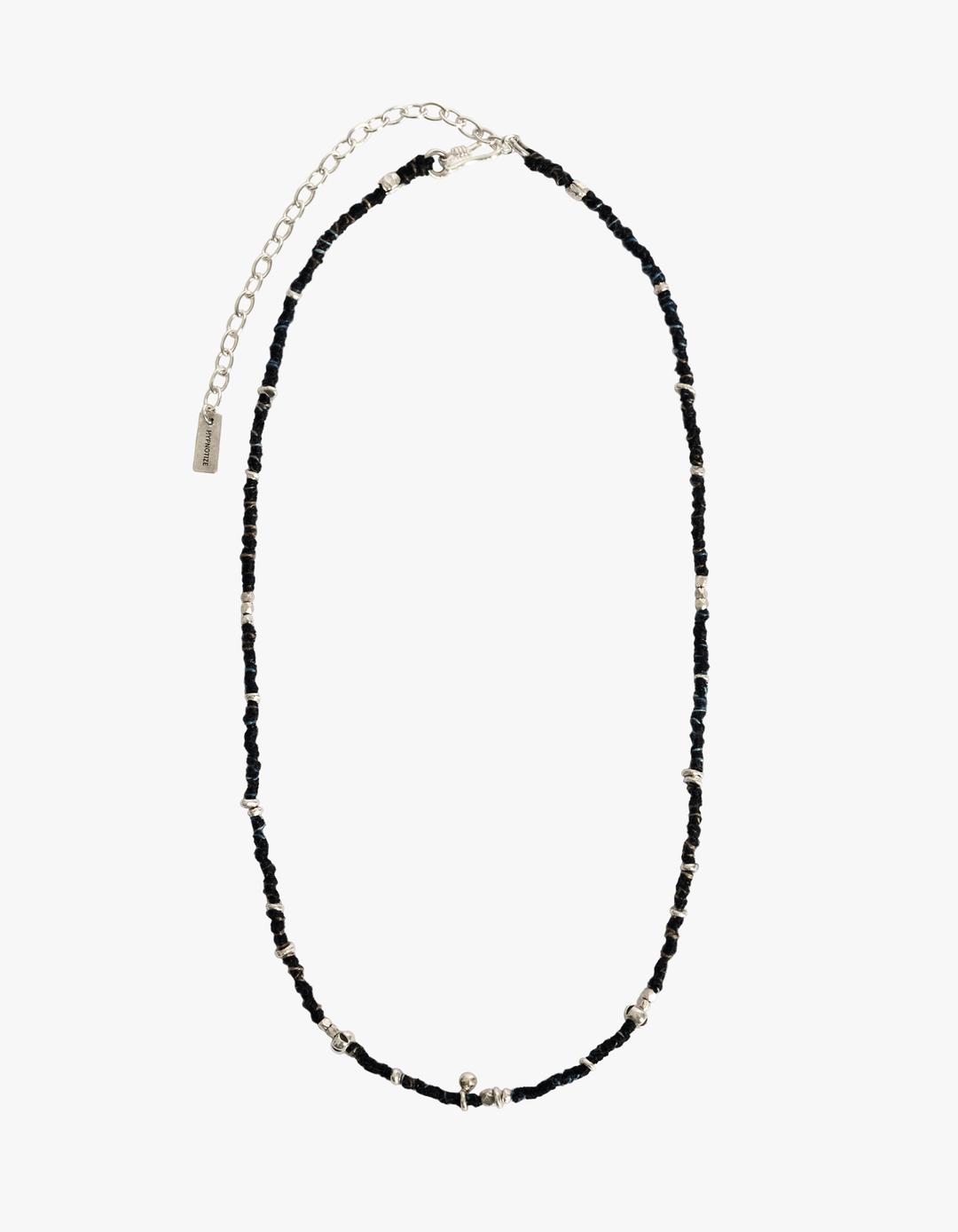 KAREN SILVER THREAD NECKLACE