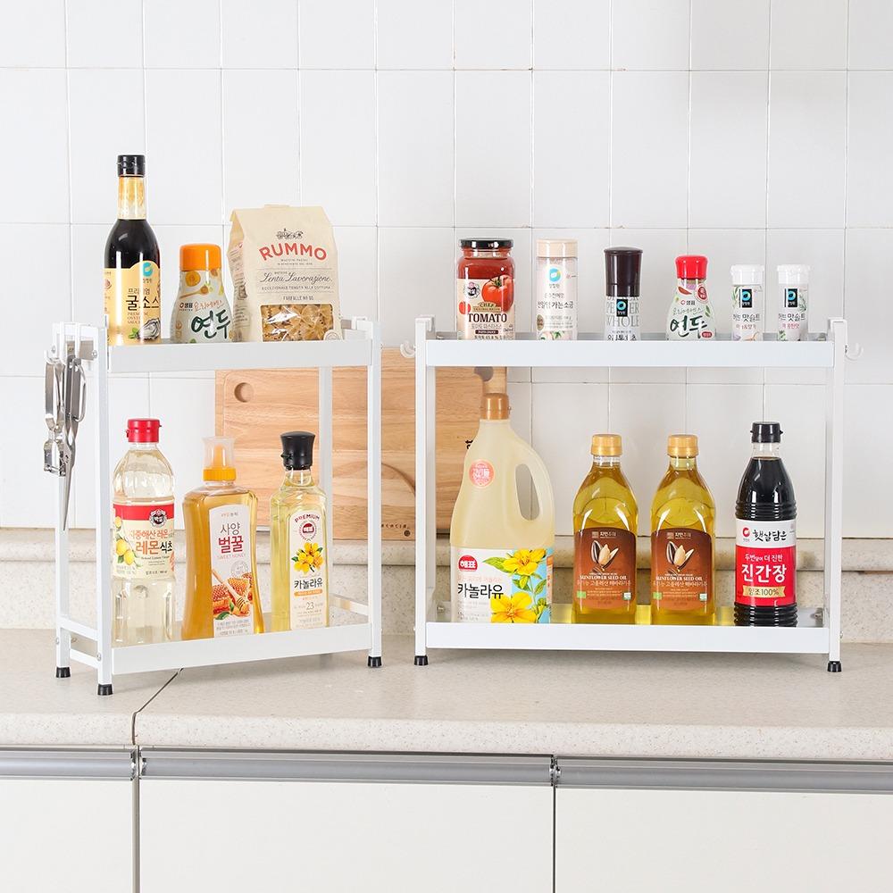 틈새 양념통 정리선반