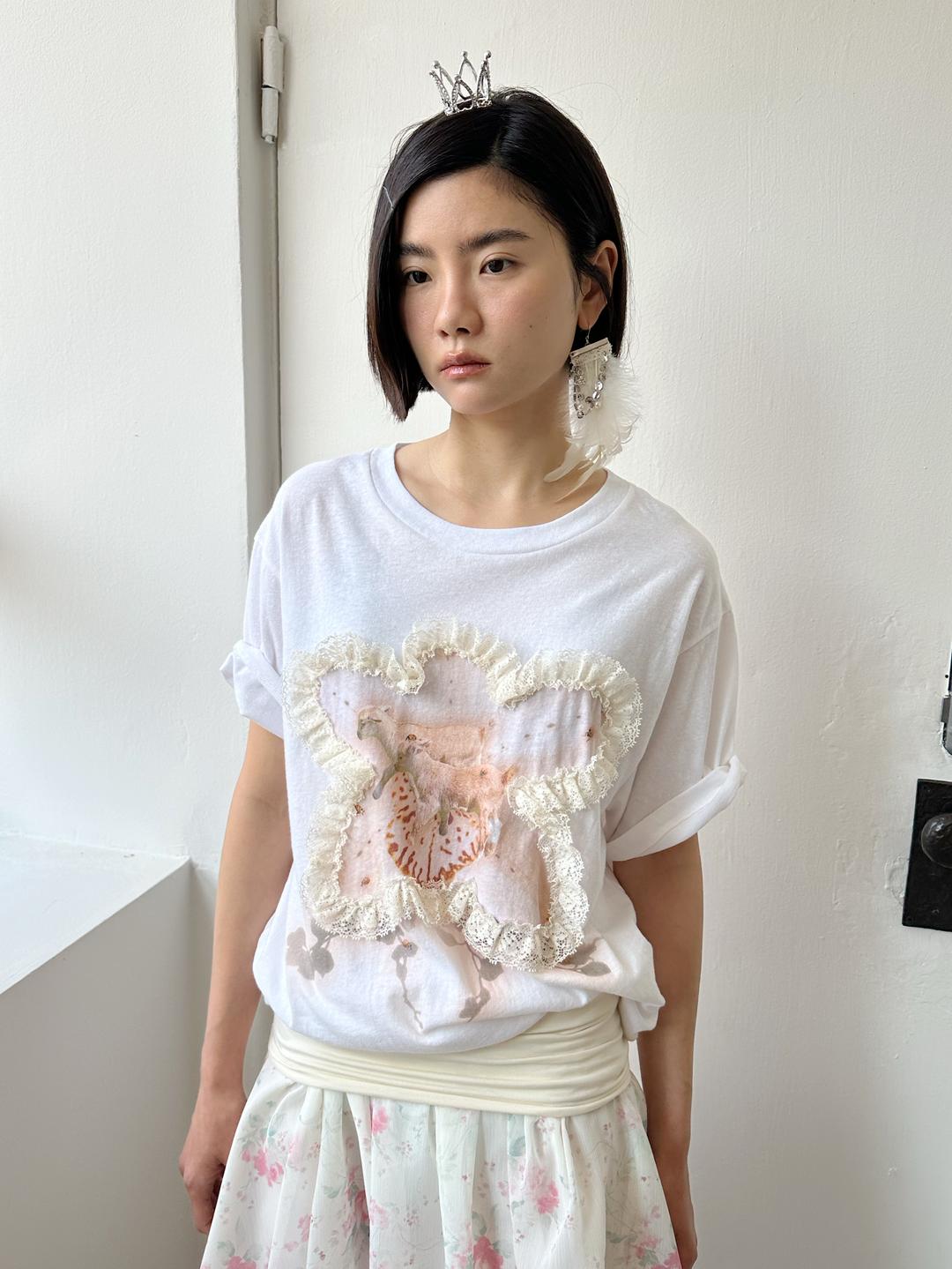 KIDDY & LADYBUG T-SHIRT WHITE