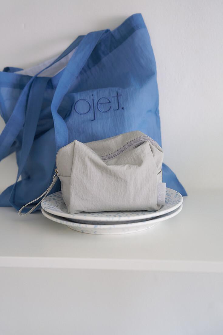 puff pouch 퍼프 파우치 (grey_nylon)