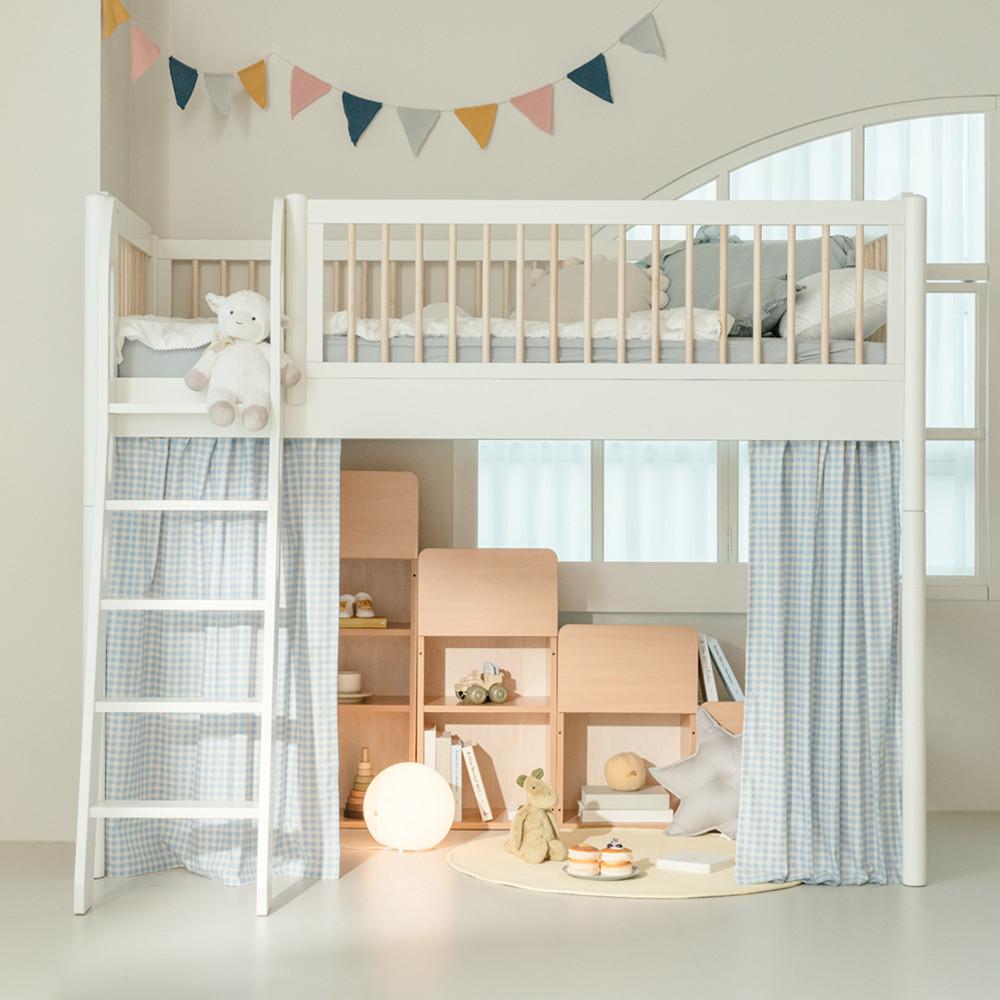 [안데르센] 빌리 하이가드 어린이 분리형 원목 벙커 침대 슈퍼싱글 SS