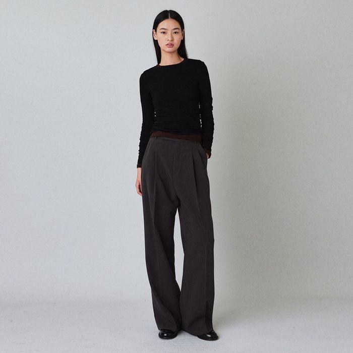 25 EDITION SPRING JOSEPH PANTS (CHARCOAL)