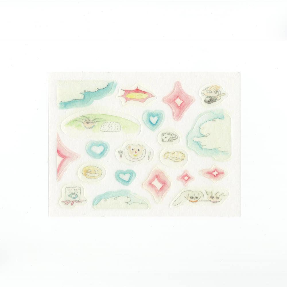 [zinzoo] 맘씨좋은빨래 마스킹씰