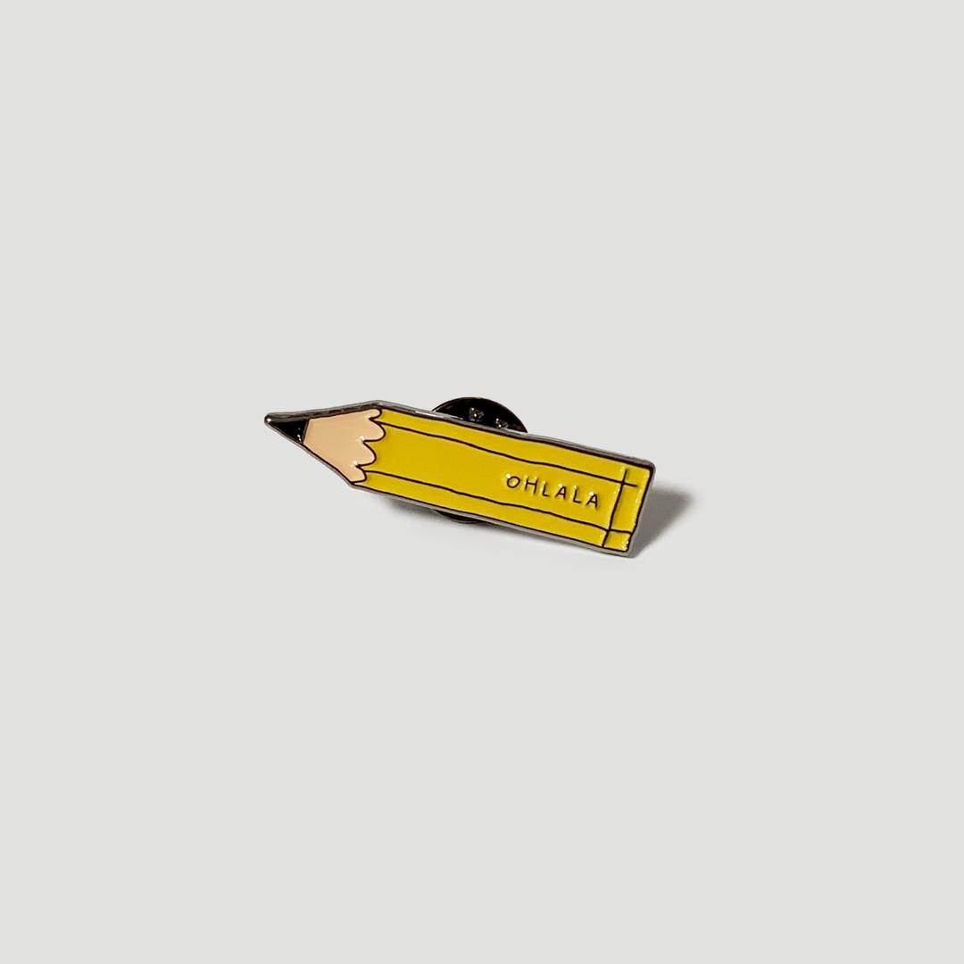 [새러데이런치] pencil metal 뱃지