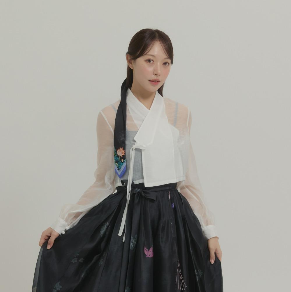 온화 저고리 [화이트]