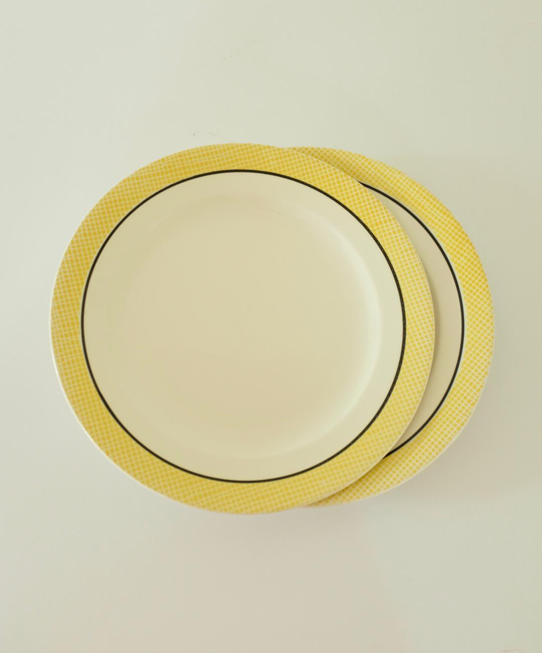1950s French Salins plate