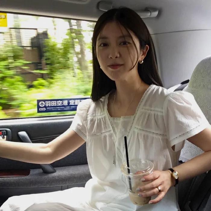 Lace Trimmed Cotton Blouse - White