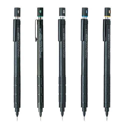 펜텔 그래프1000 샤프 for PRO 0.3/0.4/0.5/0.7/0.9mm Graph1000 [PG1003,1004,1005,1007,1009]