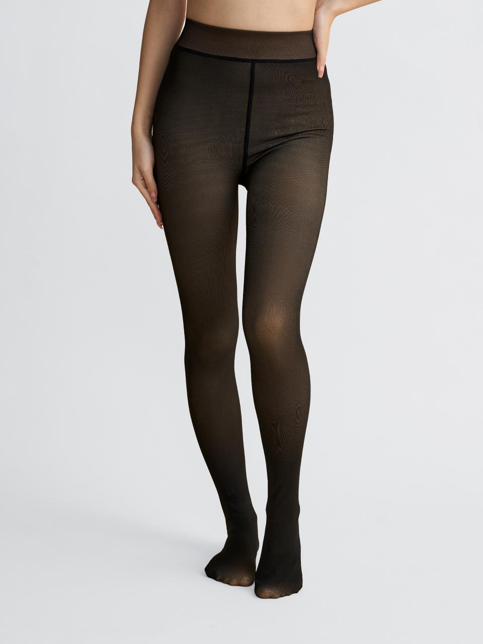 리무브 [기모안감/기장 2가지] 웜터치 기모 시스루 스타킹