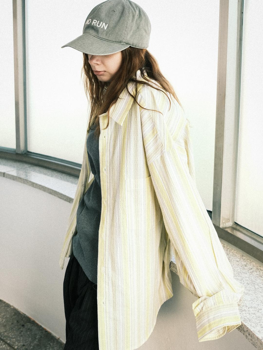 M.V.T Striped Seersucker Shirts