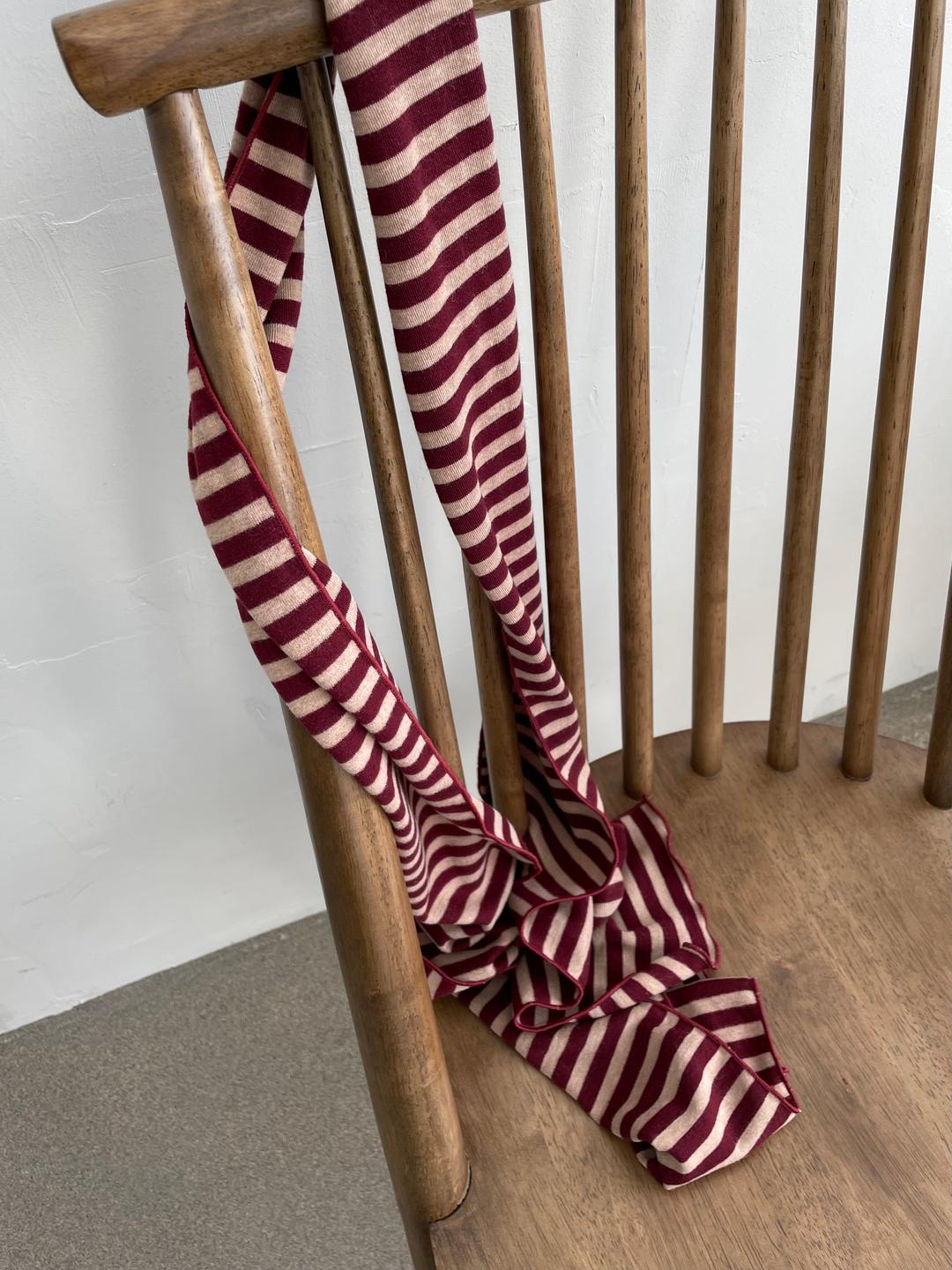 stripe slim muffler