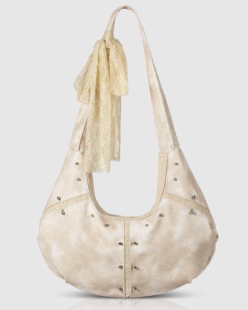 Pure Land Shoulder Bag Apricot Large