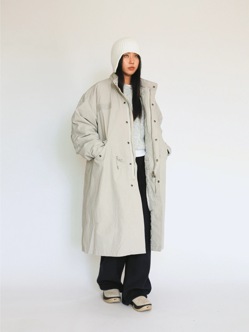[UNISEX] 프릭스 롱 피쉬테일 자켓 (3 colors) *탈부착형 내피 포함