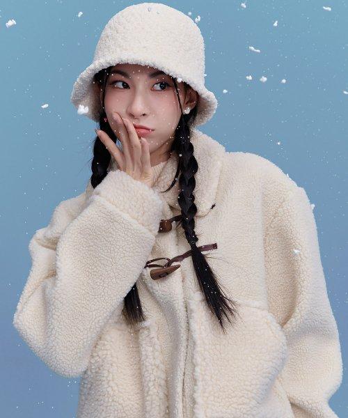 체이스컬트(CHASECULT)  여성 보아 더플 반코트-CFRG4377D05 - 사이즈 & 후기 | 무신사