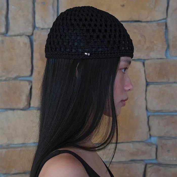 Silver Bead Point Hat