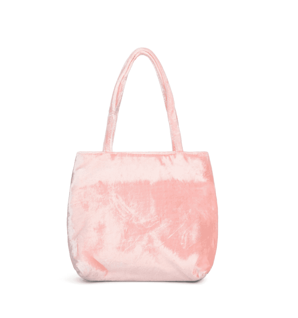 Hai Little Velvet Bag - Light Pink