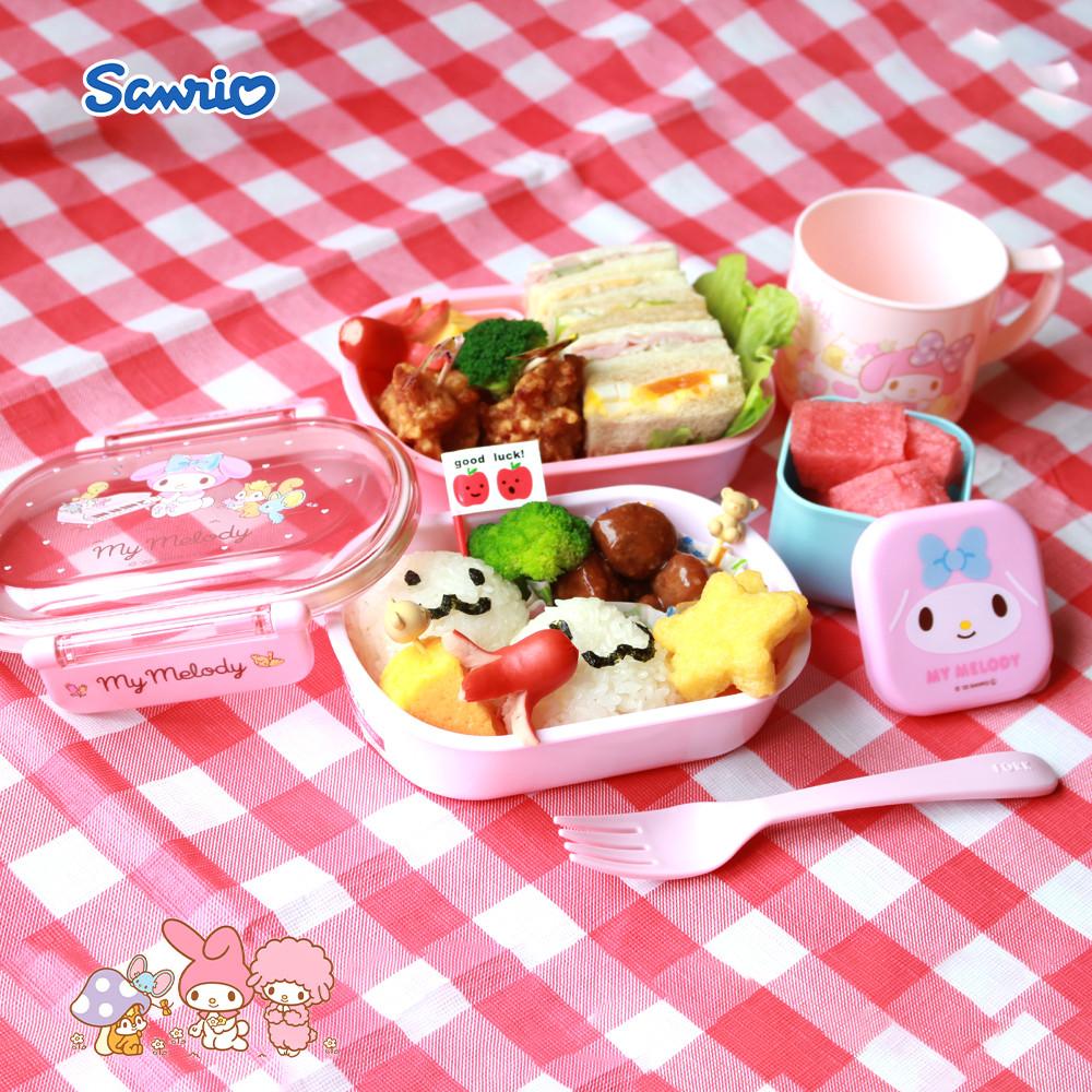 아기도시락통 마이멜로디 산리오도시락 유아도시락 소풍 어린이집 캐릭터 360ml