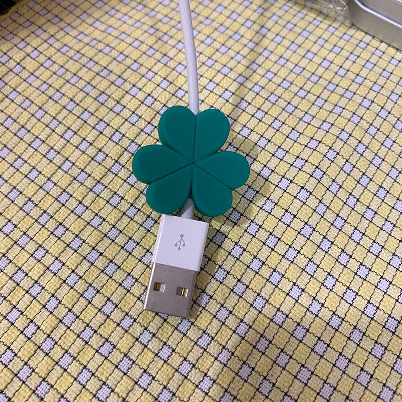 세잎클로버 케이블 보호캡