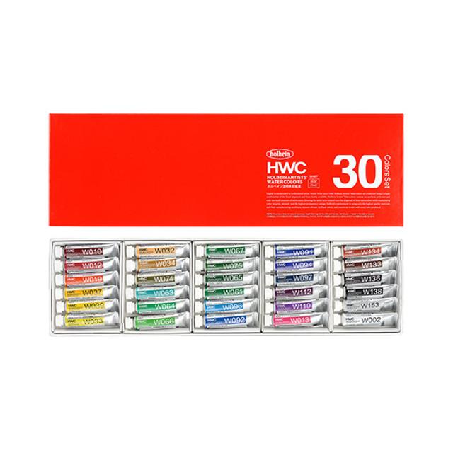 홀베인 HWC 수채화물감 세트 5ml 30색