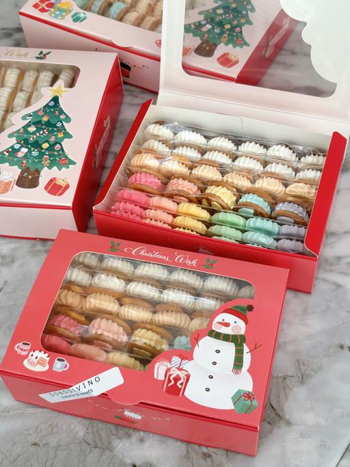 크리스마스🌈머랭쿠키박스🥨🧀🍫 [원산지:작품정보참조]