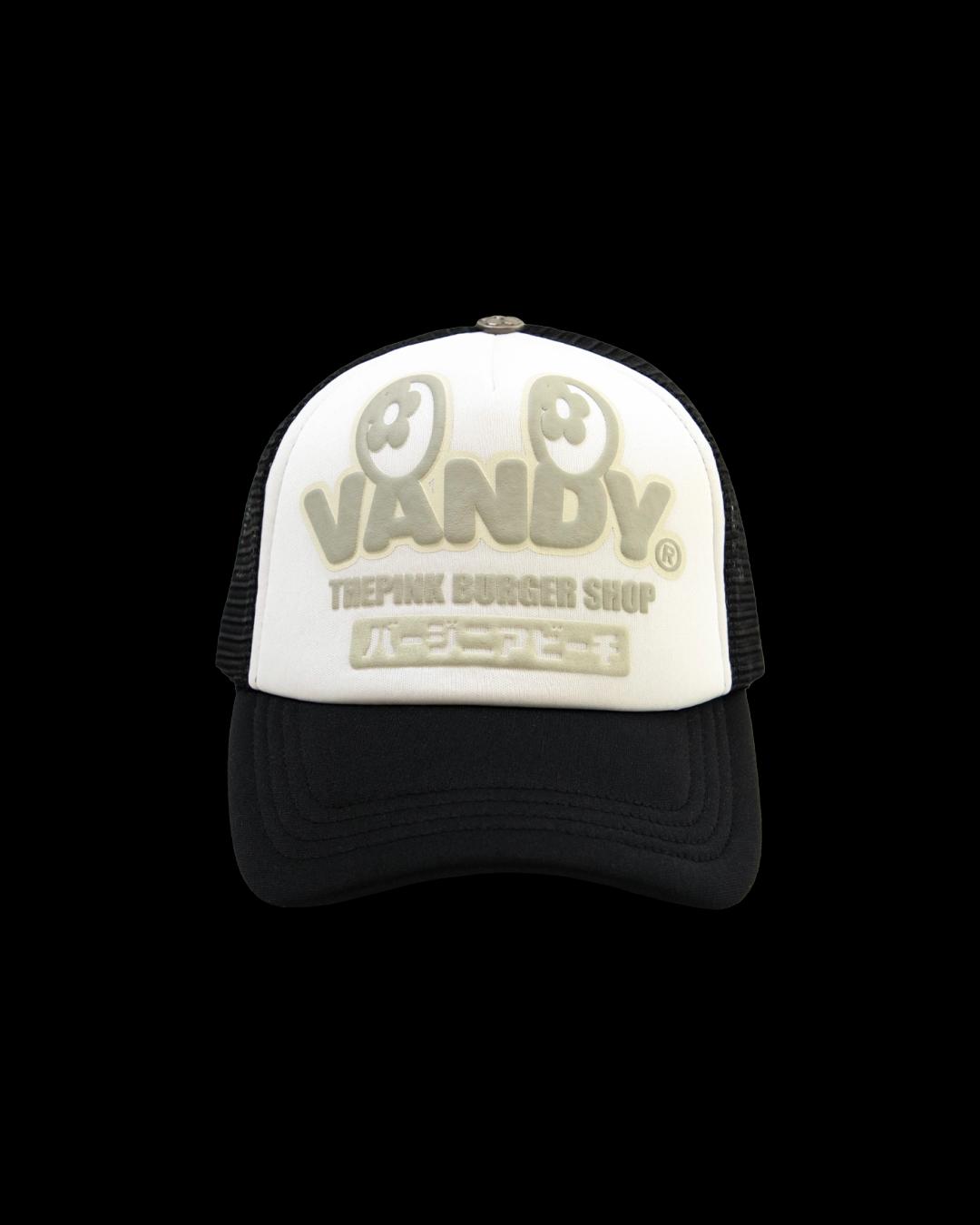 VANDY THE PINK EYE LOGO TRUCKER HAT