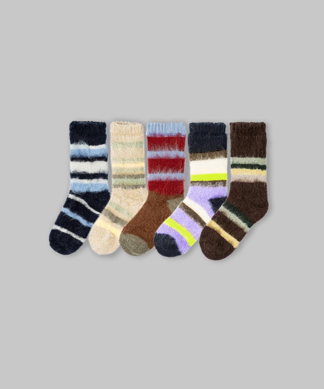 캔디플로스 삭스 2개 세트 (6 colors)