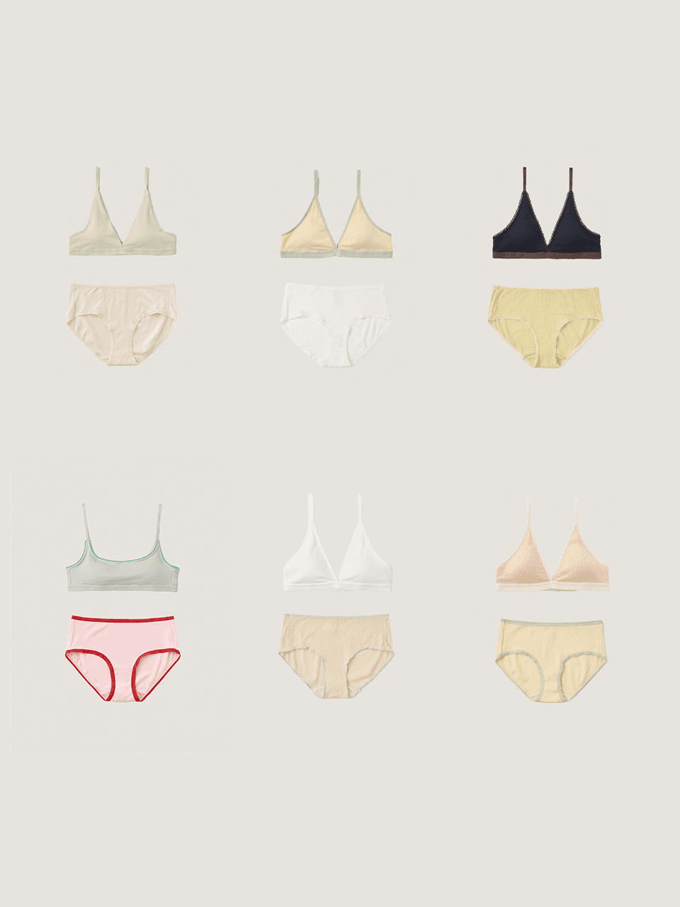 SOOPUI Monthly Set: Bra & Panties