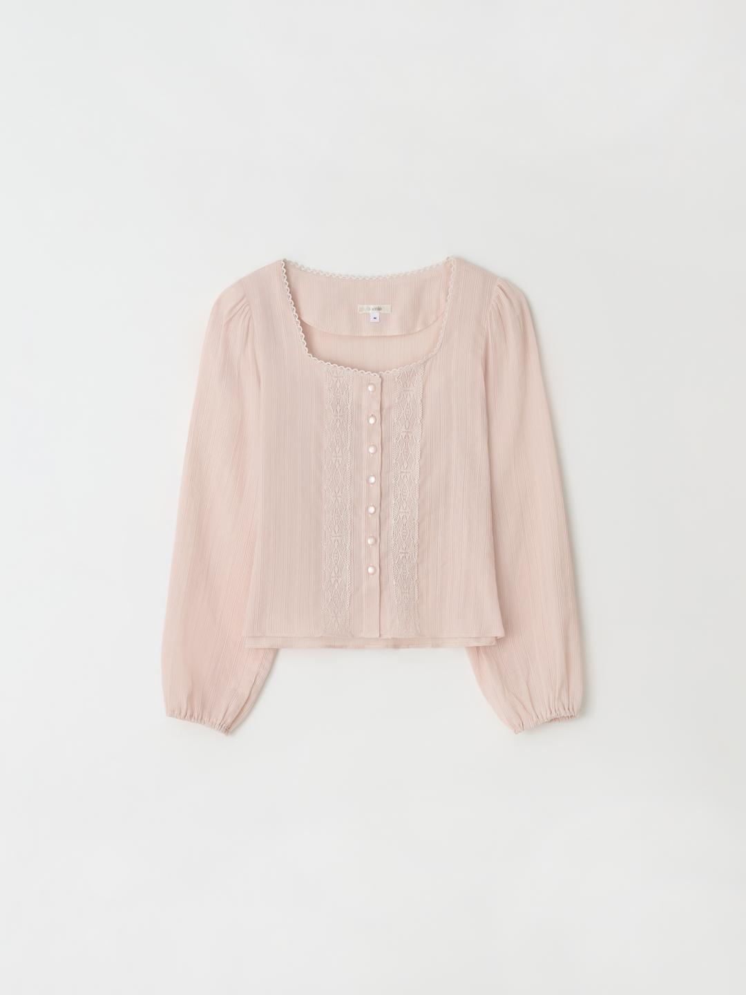 제니오 [made] 펄 에스닉 블라우스