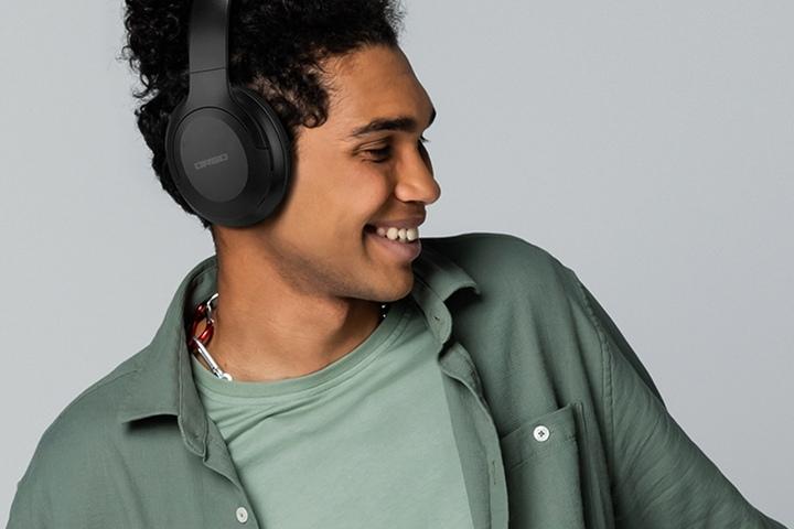 BHANC08 블루투스 노이즈캔슬링 유무선 헤드폰 블랙 하드파우치 포함