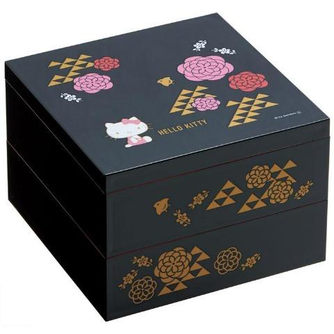 塗2段重箱（ハローキティ）