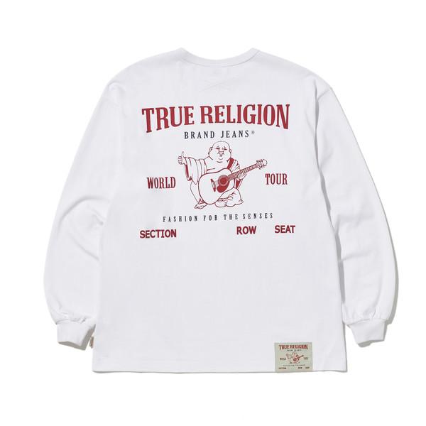 O.G LOGO LONGSLEEVE (WHITE)