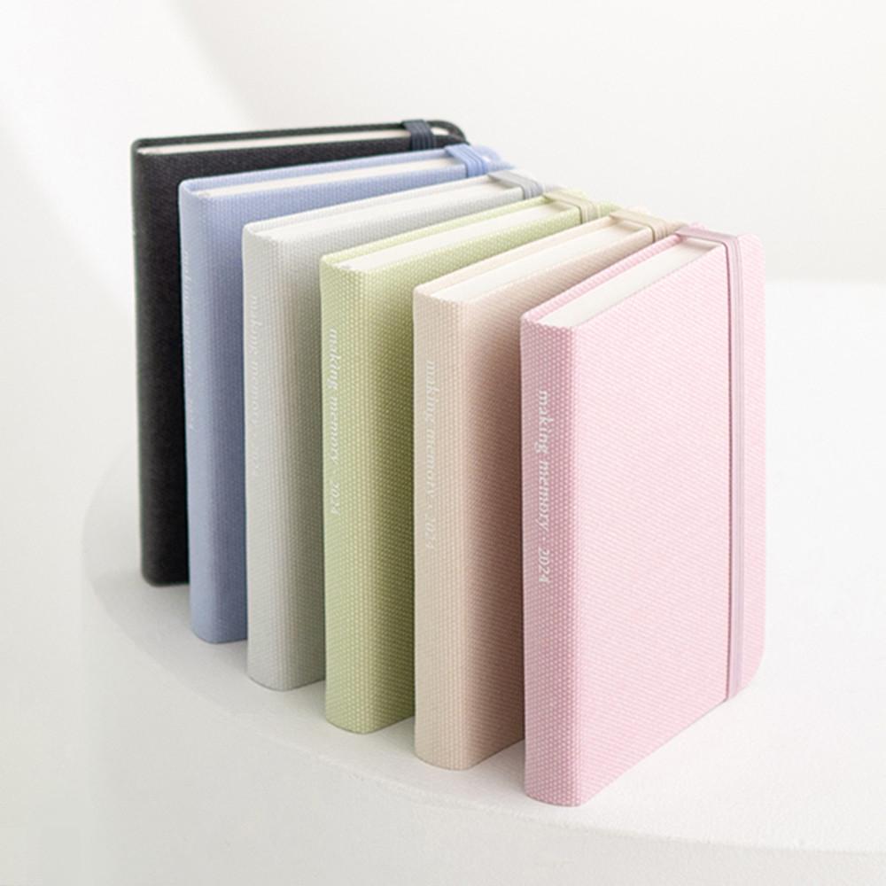 2024 위클리 다이어리 기억보관함 24년 2024년 주간 바이풀 업무수첩 회사 미니