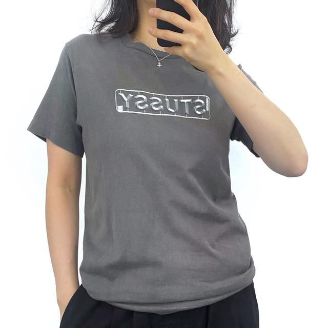 스투시반팔티 회색 | 후루츠패밀리
