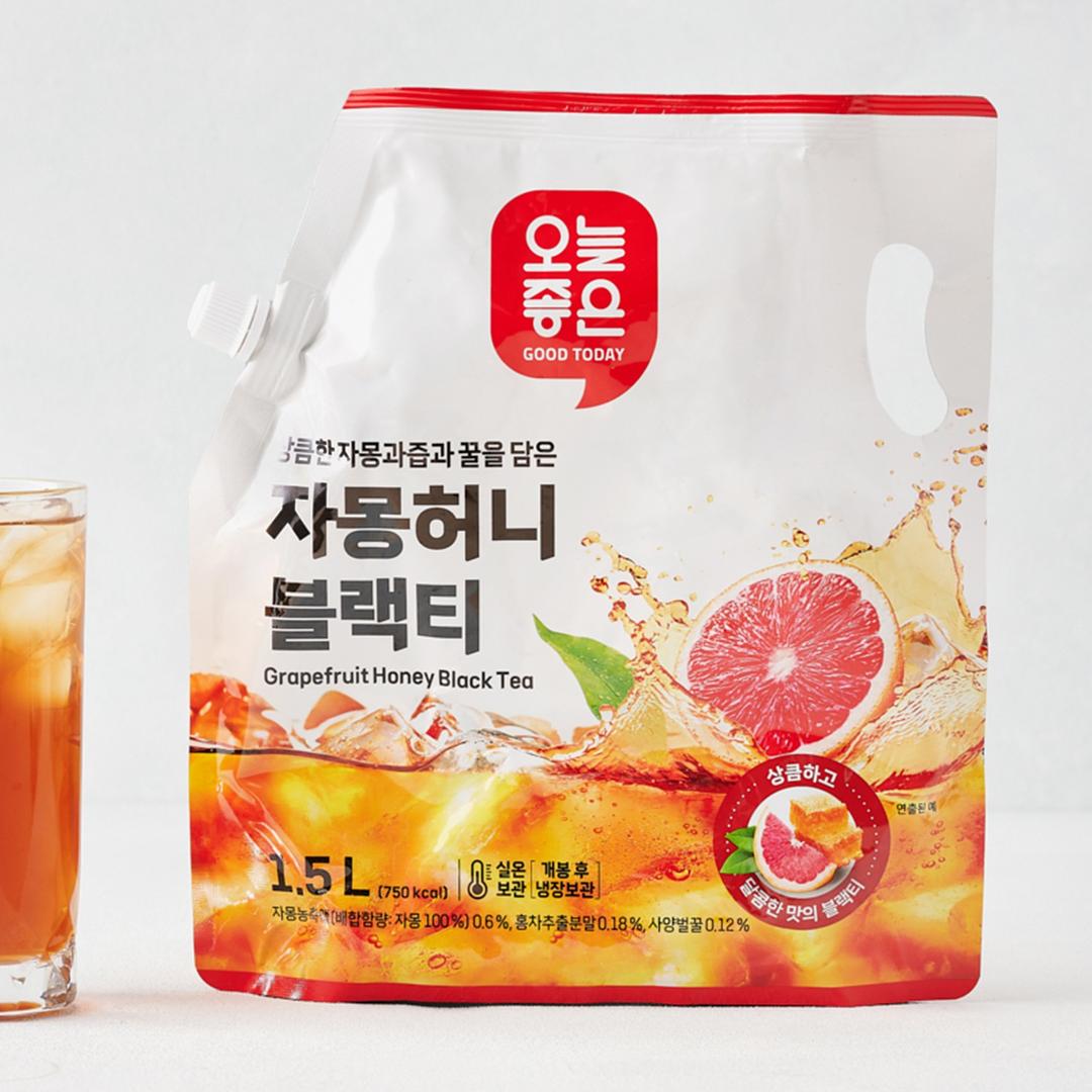 오늘좋은 자몽허니블랙티 (1.5L)
