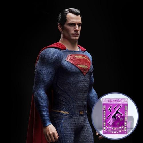 [예약정식수입][ASL별도특전] 퀸 스튜디오x인아트 (Queen x INART) 배트맨 대 슈퍼맨 - 슈퍼맨 헨리카빌 1/6 피규어