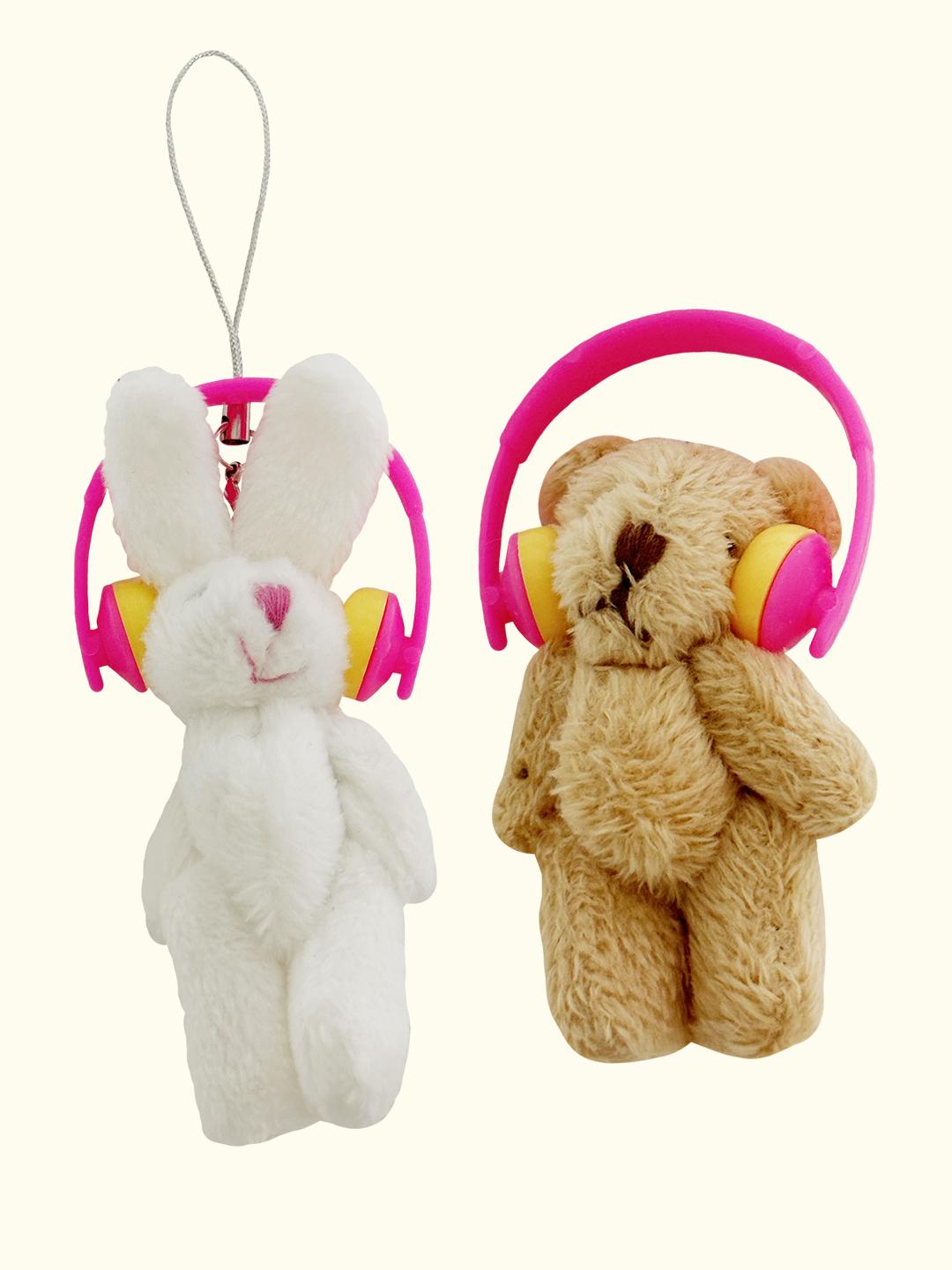 headset rabbit & bear kerying